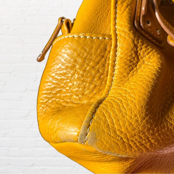 FOSSIL | Genuine Pebbled Leather | Blackburn Satchel Handbag - Picture 14 of 15